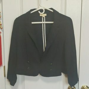 Cropped blazer